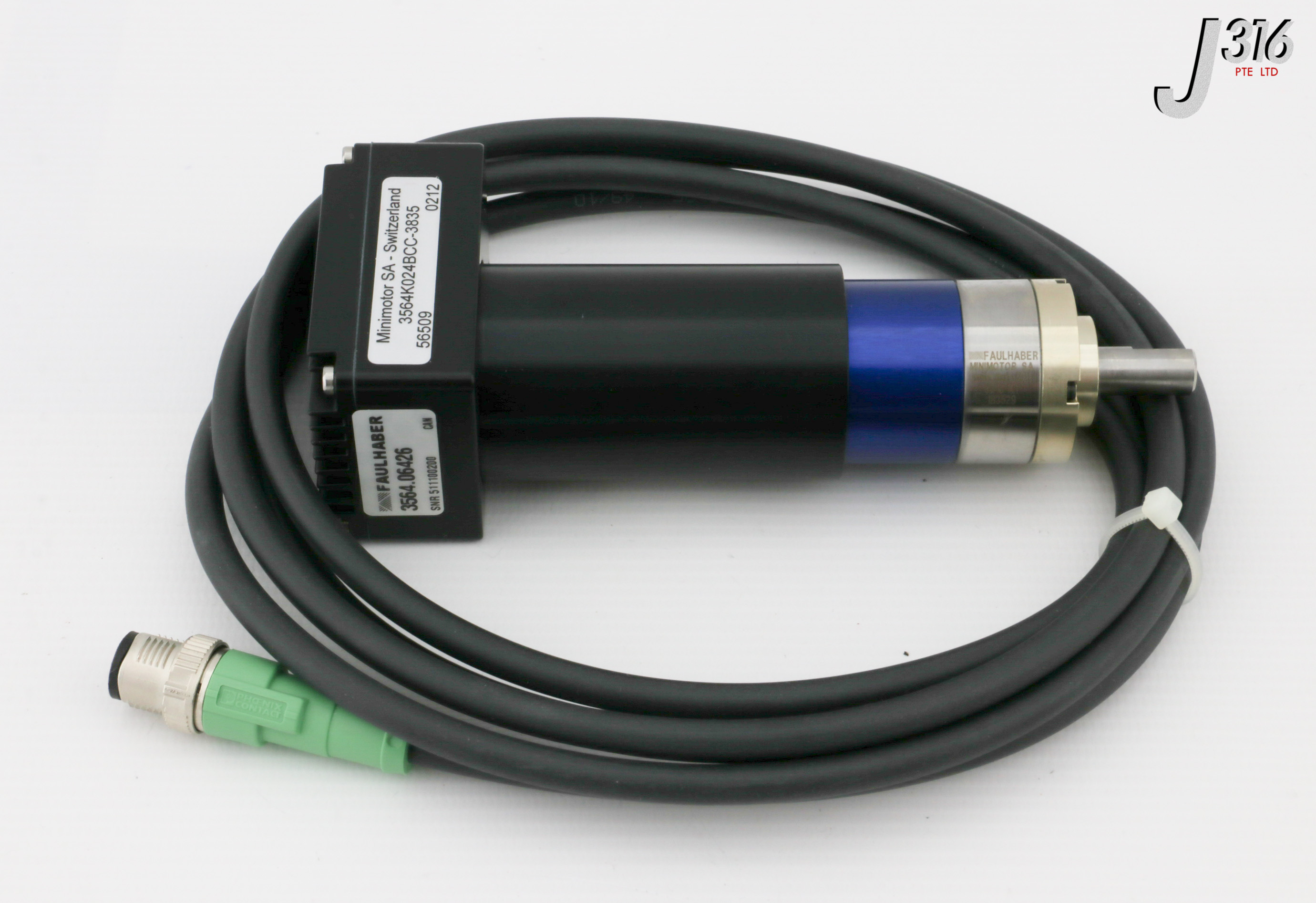 31600 FAULHABER BRUSHLESS DC-SERVOMTR 3564.06426 W/ PLANETARY